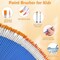 240 Pcs Small Paint Brush Bulk, Flat Fine Tip Artist Paint Brushes Set, Kids Classroom Acrylic Oil Watercolor Canvas Painting Crafts Paint Brushes for Body Face Nail Festival Parties